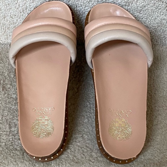 VINCE CAMUTO “KANDLER” SLIDE SANDAL/ COLOR - LIGHT PINK / SIZE 9 1/2 M /NWOT. - Picture 3 of 7